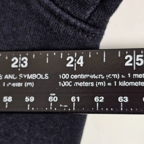 Vintage Champion Tug O War Embroidered Mens Large Black Long Sleeve Sweatshirt - Picture 8 of 8